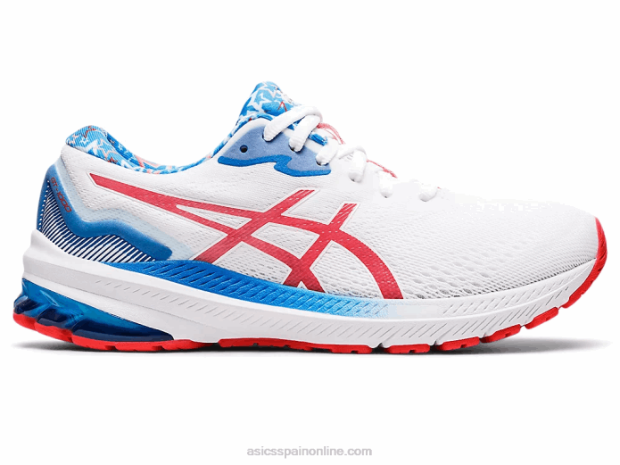 gt-1000 11 Asics 4L683210 blanco/rojo eléctrico