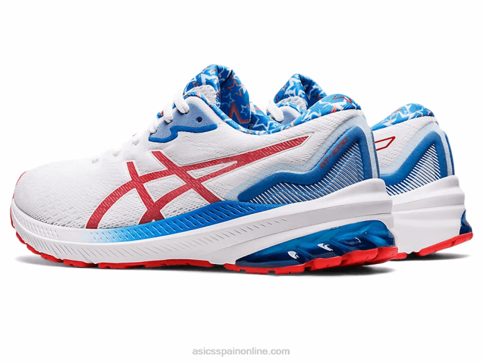 gt-1000 11 Asics 4L683210 blanco/rojo eléctrico