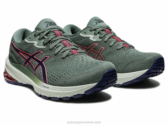 gt-1000 11 tr baño en la naturaleza Asics 4L682438 baño de naturaleza/papaya
