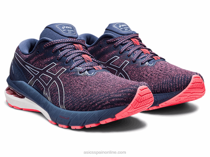 gt-2000 10 Asics 4L683691 coral resplandeciente/azul trueno