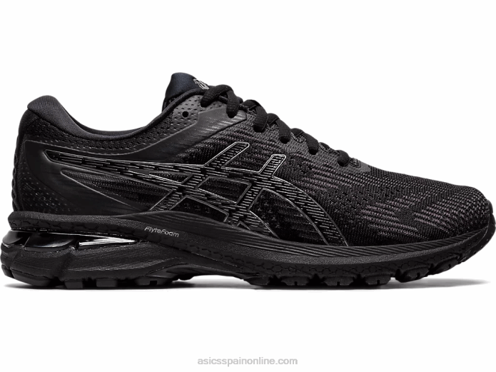 gt-2000 8 de ancho Asics 4L684197 negro