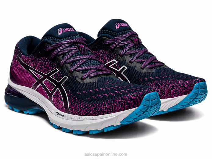 gt-2000 9 de punto Asics 4L683737 azul francés/blanco