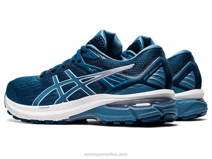 gt-2000 9 estrecho Asics 4L684124 hilo azul mako/gris