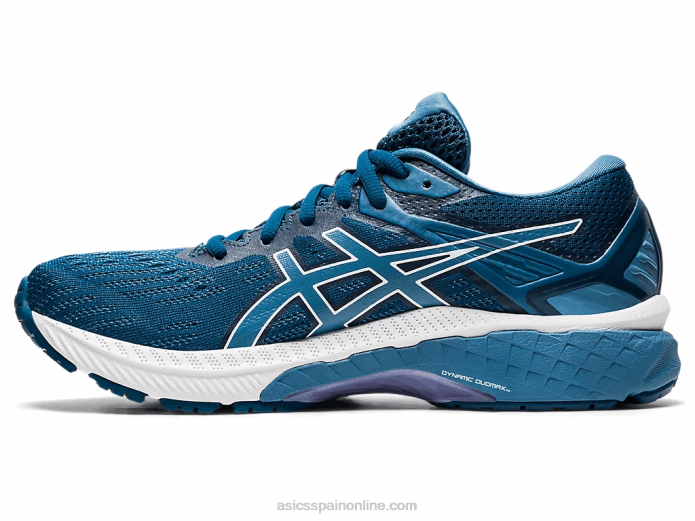 gt-2000 9 estrecho Asics 4L684124 hilo azul mako/gris