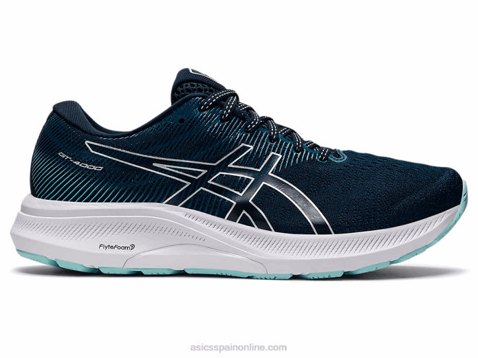 gt-4000 3 de ancho Asics 4L682655 azul francés/plata pura