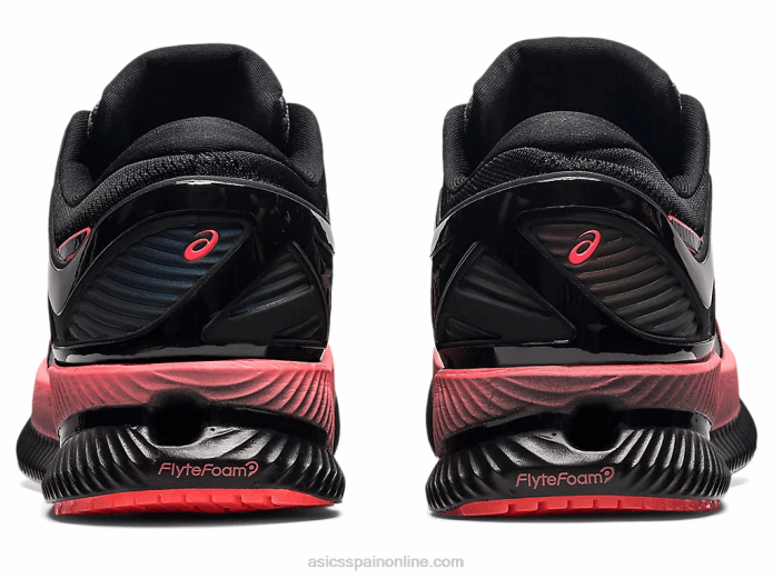 metaride Asics 4L683887 negro/coral ardiente