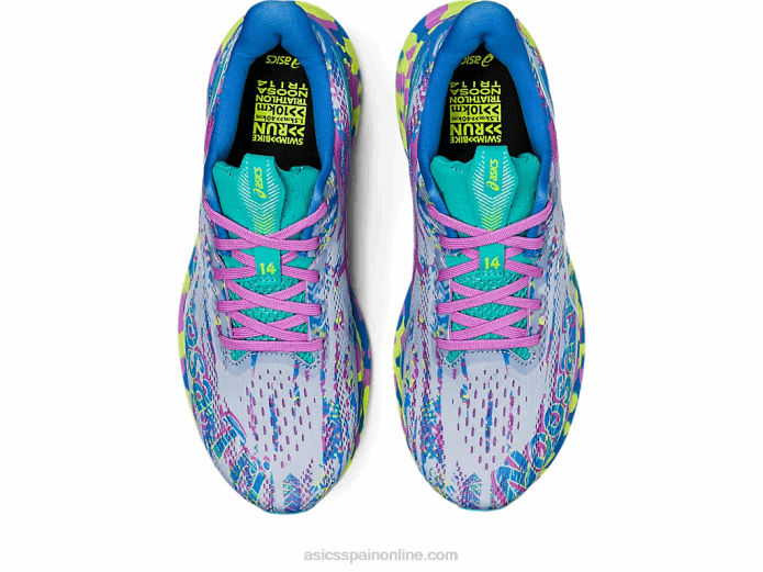 noosa tri 14 Asics 4L683117 cielo suave/vidrio de mar