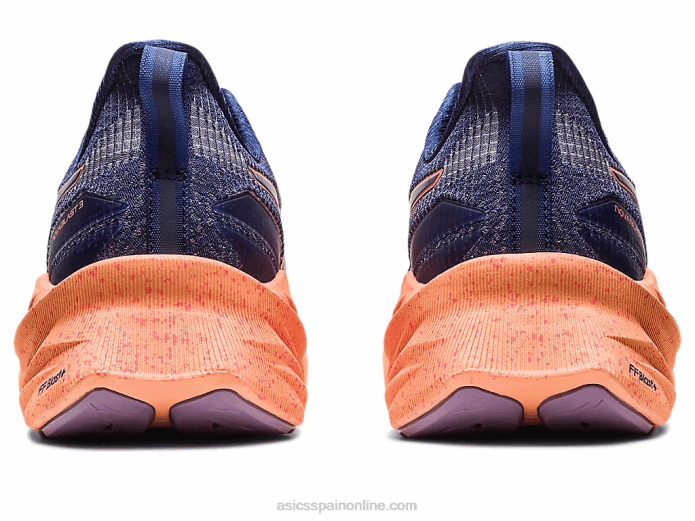 novablast 3 le Asics 4L682291 azul índigo/papaya