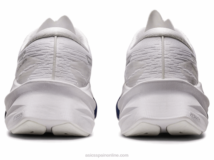 novablast 3 platino Asics 4L682897 blanco/plata pura