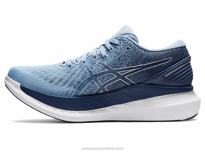 paseo en planeador 2 Asics 4L683822 neblina/trueno azul