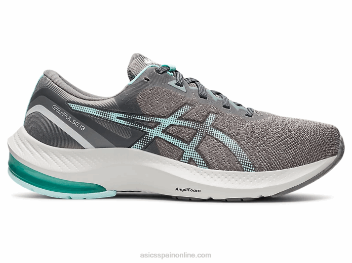 pulso de gel 13 Asics 4L683439 gris arcilla/azul claro