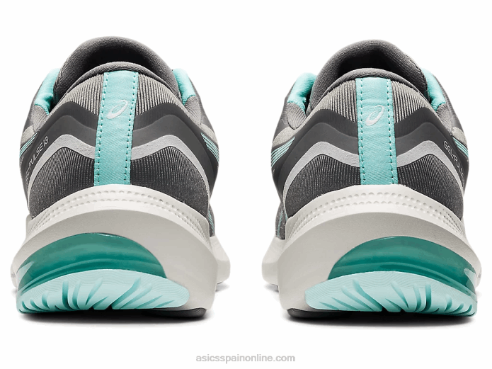 pulso de gel 13 Asics 4L683439 gris arcilla/azul claro