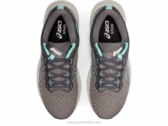pulso de gel 13 Asics 4L683439 gris arcilla/azul claro