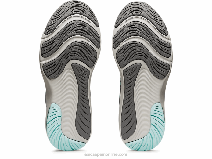 pulso de gel 13 Asics 4L683439 gris arcilla/azul claro