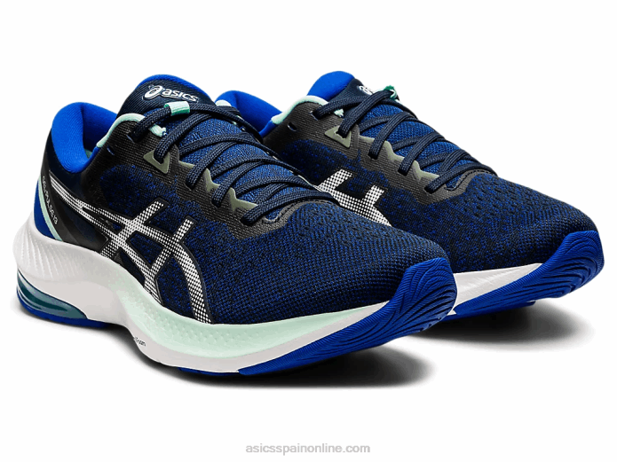 pulso de gel 13 Asics 4L683728 azul francés/blanco