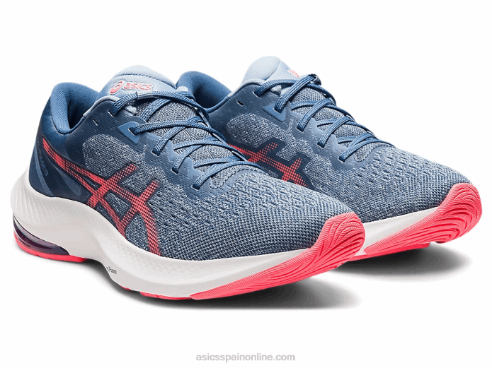 pulso de gel 13 Asics 4L683731 azul tormenta/coral llameante