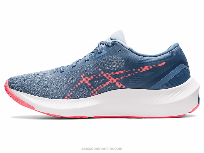 pulso de gel 13 Asics 4L683731 azul tormenta/coral llameante