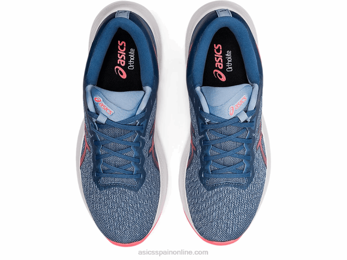 pulso de gel 13 Asics 4L683731 azul tormenta/coral llameante