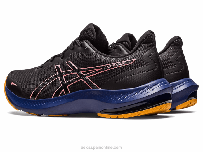 pulso de gel 14 gtx Asics 4L682552 negro/papaya