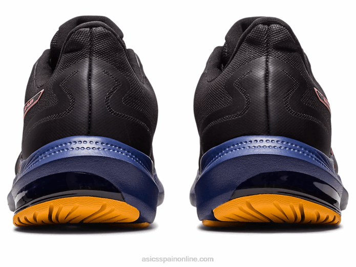 pulso de gel 14 gtx Asics 4L682552 negro/papaya