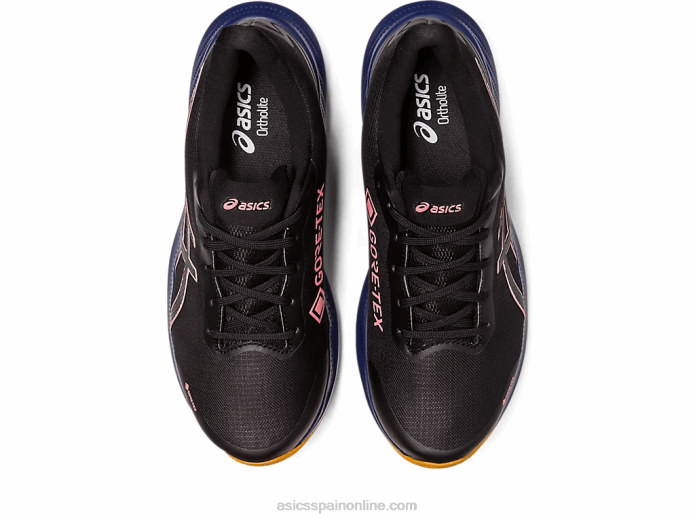 pulso de gel 14 gtx Asics 4L682552 negro/papaya