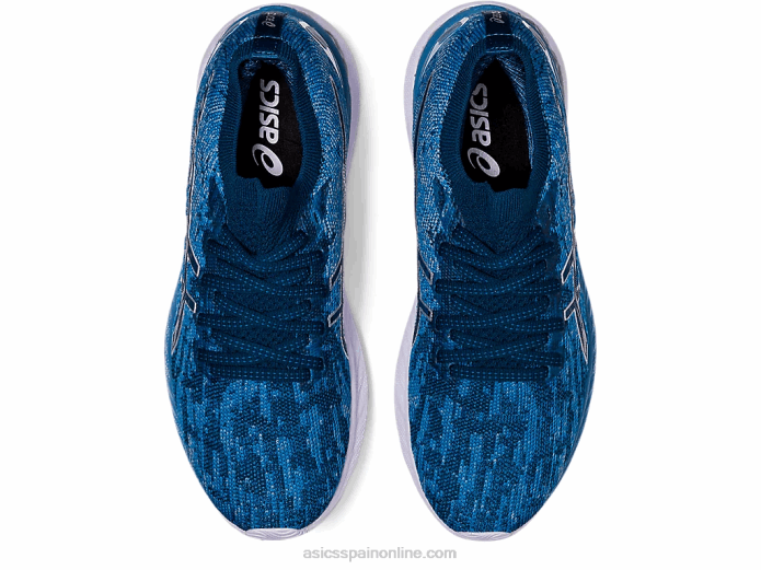 punto gel-nimbus 23 Asics 4L683922 seda gris/azul mako