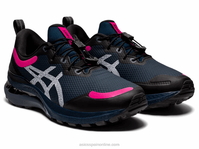 punzón gel-kayano 28 Asics 4L683624 azul francés/rosa rave