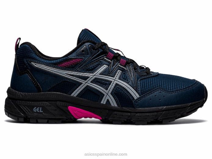 punzón gel-venture 8 Asics 4L683634 azul francés/rosa rave