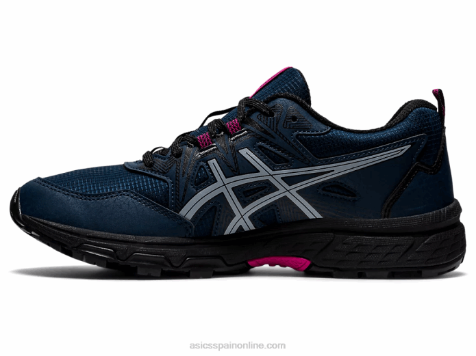 punzón gel-venture 8 Asics 4L683634 azul francés/rosa rave