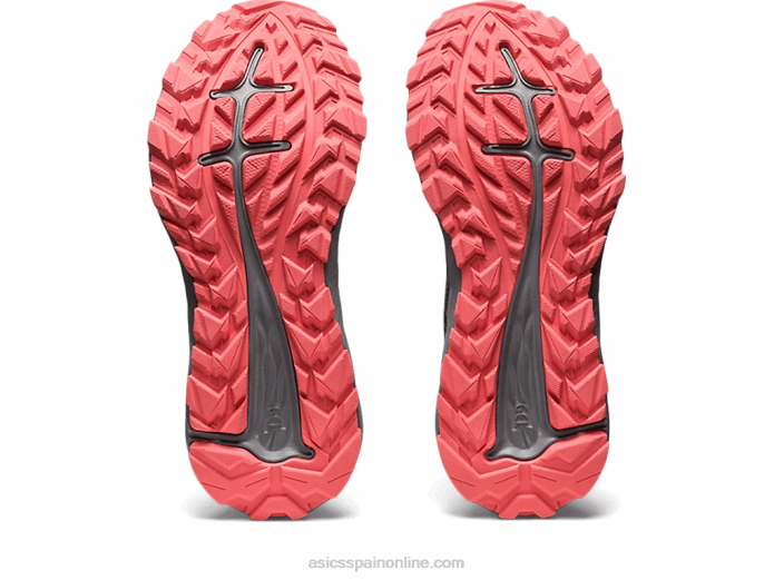 rastro de excitación de gel Asics 4L682394 hiedra/papaya