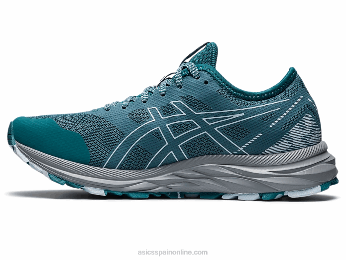 rastro de excitación de gel Asics 4L682851 pino brumoso/cielo suave