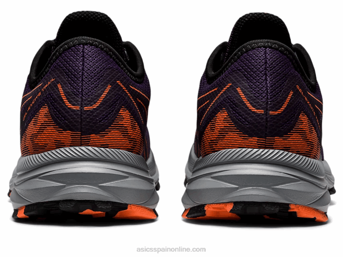 rastro de excitación de gel Asics 4L682857 sombra de noche/naranja nova