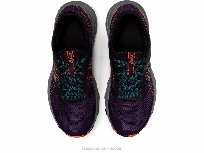 rastro de excitación de gel Asics 4L682857 sombra de noche/naranja nova