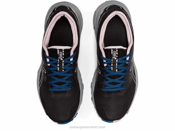 rastro de excitación de gel Asics 4L683541 negro/rosa apenas