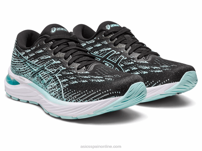 tejido gel-stratus 3 Asics 4L682346 negro/azul claro
