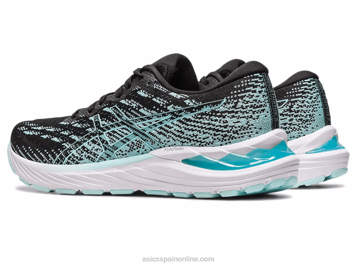tejido gel-stratus 3 Asics 4L682346 negro/azul claro