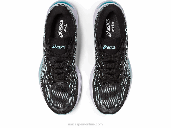 tejido gel-stratus 3 Asics 4L682346 negro/azul claro