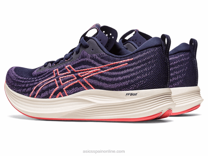 velocidad de evoride Asics 4L682545 medianoche/papaya