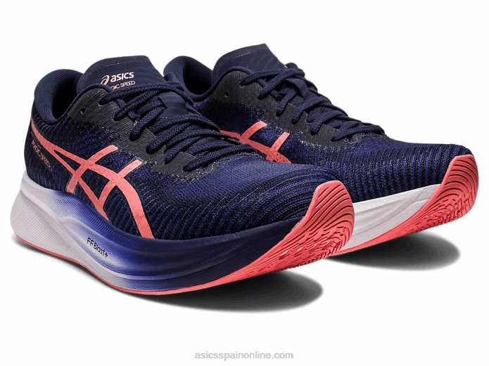 velocidad mágica 2 Asics 4L682327 azul índigo/papaya