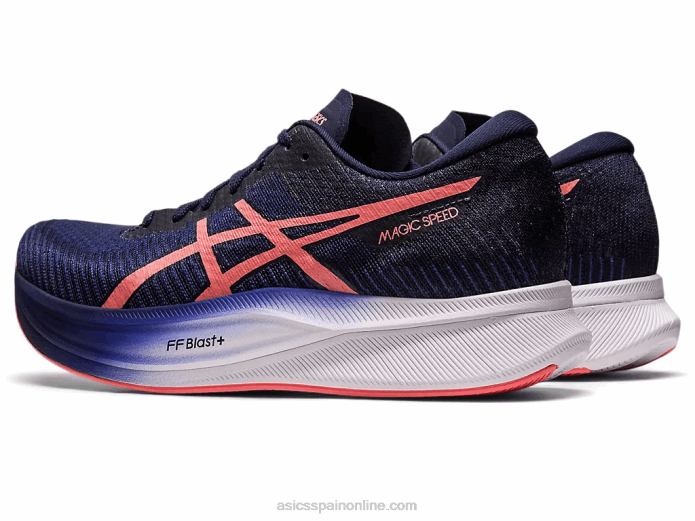 velocidad mágica 2 Asics 4L682327 azul índigo/papaya