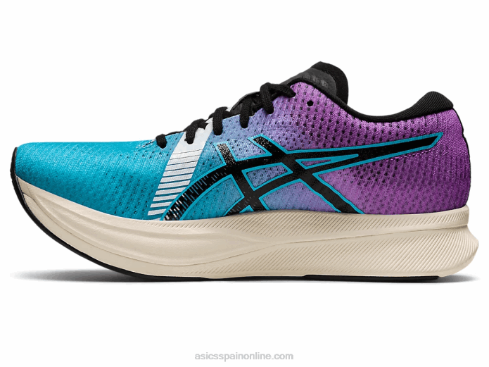 velocidad mágica 2 ekiden Asics 4L682775 acuario/negro