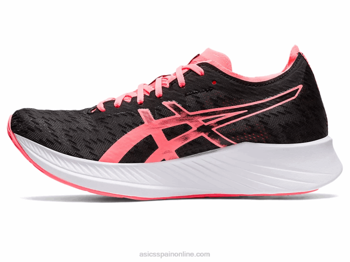 velocidad mágica Asics 4L683649 negro/coral ardiente