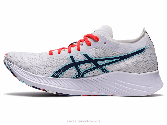 velocidad mágica Asics 4L683741 blanco/azul trueno