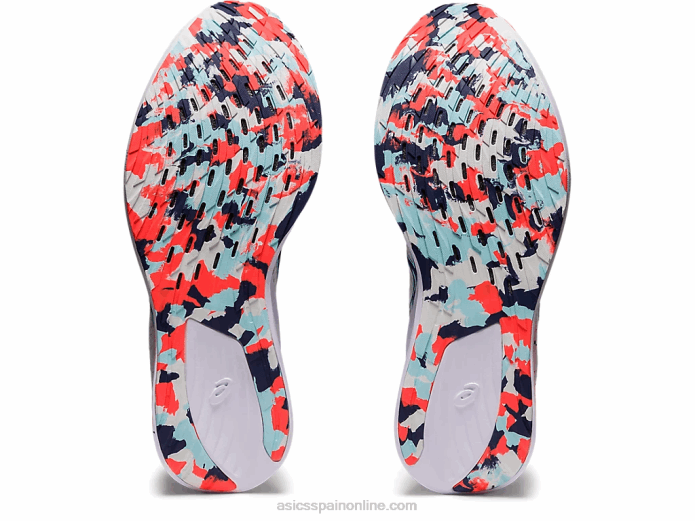 velocidad mágica Asics 4L683741 blanco/azul trueno