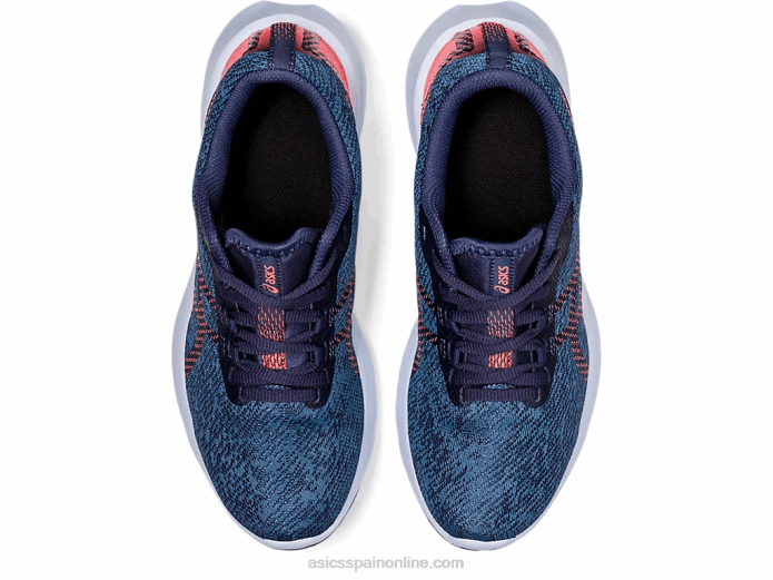 versablast mx Asics 4L683813 azul trueno/coral llameante