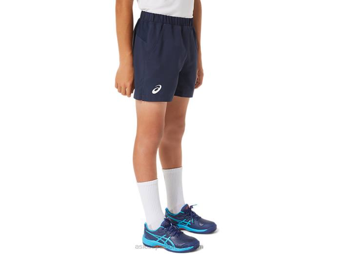 pantalón corto de tenis para niños Asics 4L684238 medianoche