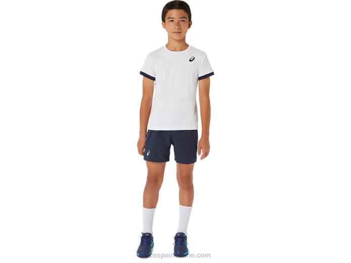pantalón corto de tenis para niños Asics 4L684238 medianoche