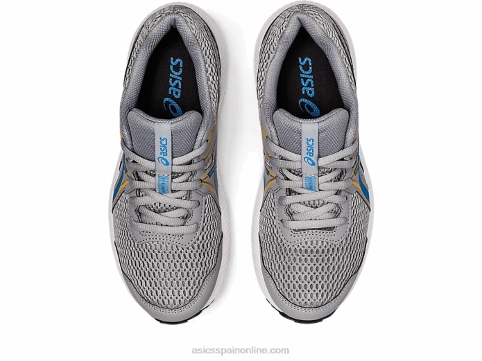 competir 7 grado escuela Asics 4L684535 tablaroca/azul eléctrico