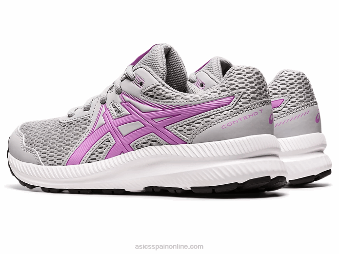 competir 7 grado escuela Asics 4L684536 gris piedmont/brillo lavanda