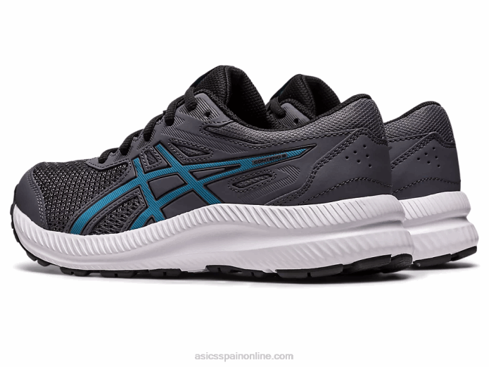 competir 8 grado de la escuela Asics 4L684245 gris portador/azul isla